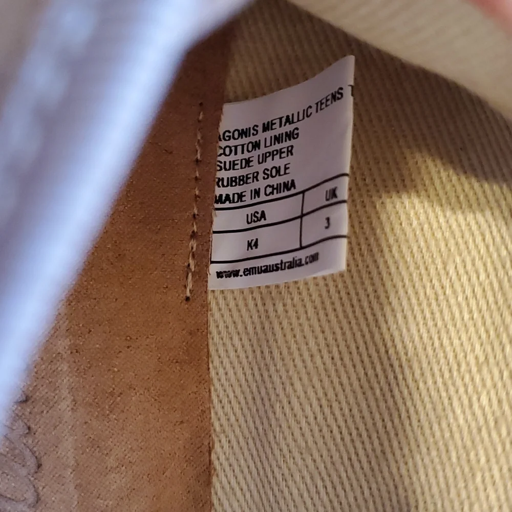 Emu Agonis Espadrille Metalic Shoes